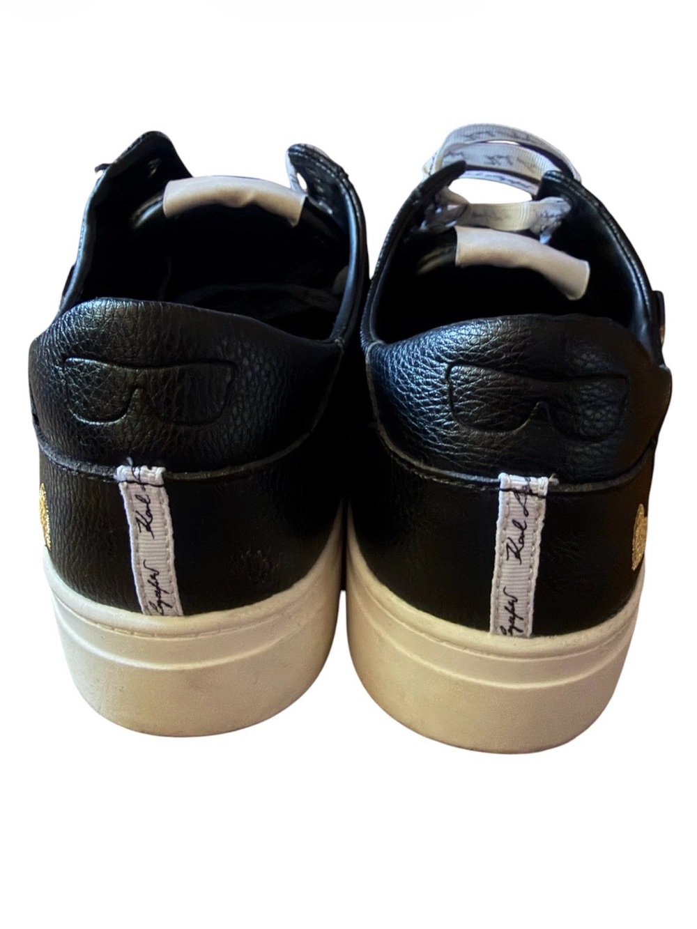 Woman’s Karl Lagerfeld Black Sneakers - Picture 9 of 11
